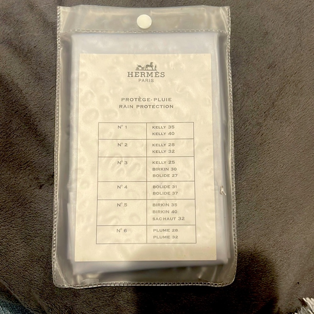 HERMES PARIS Rain Protection